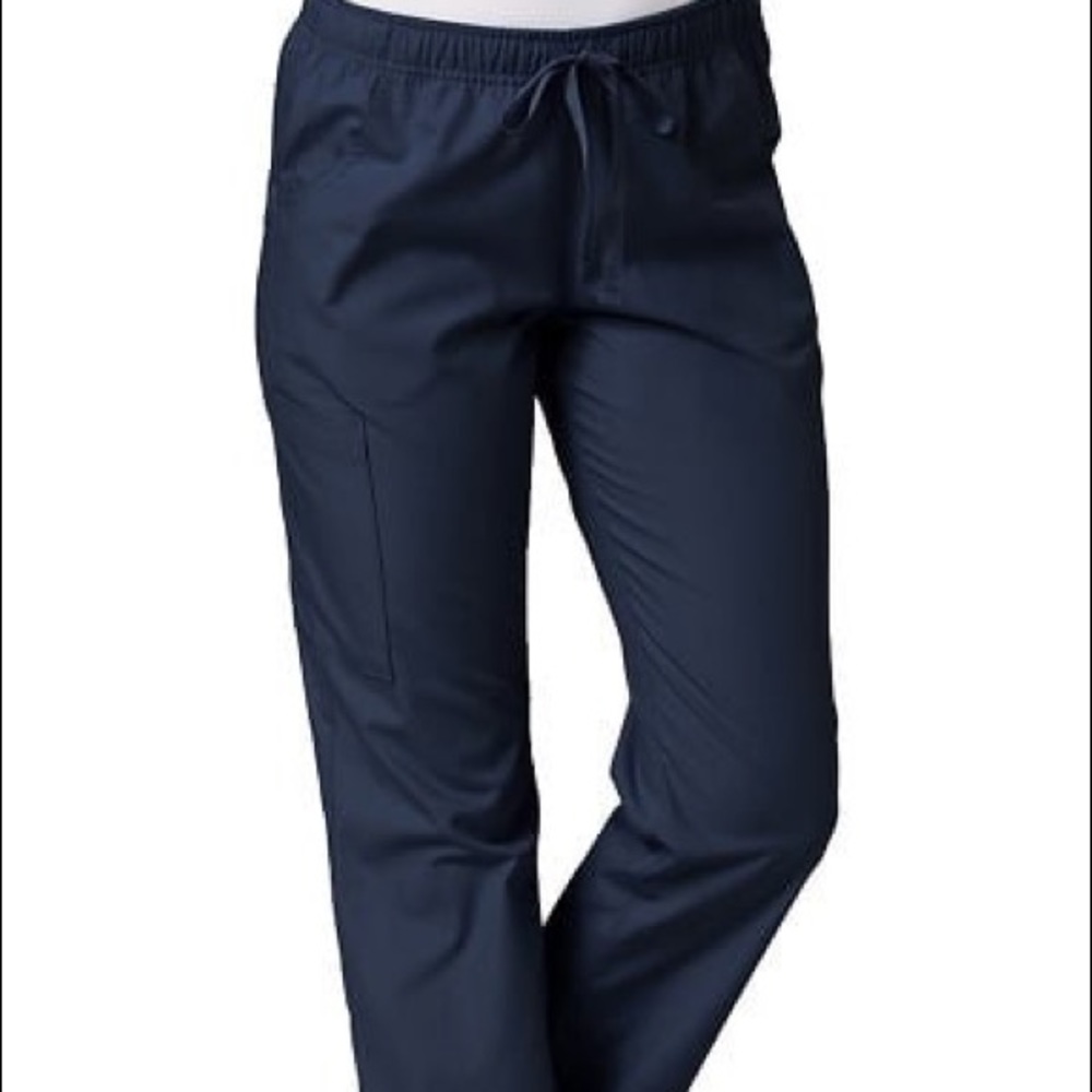 Red panda scrub pants